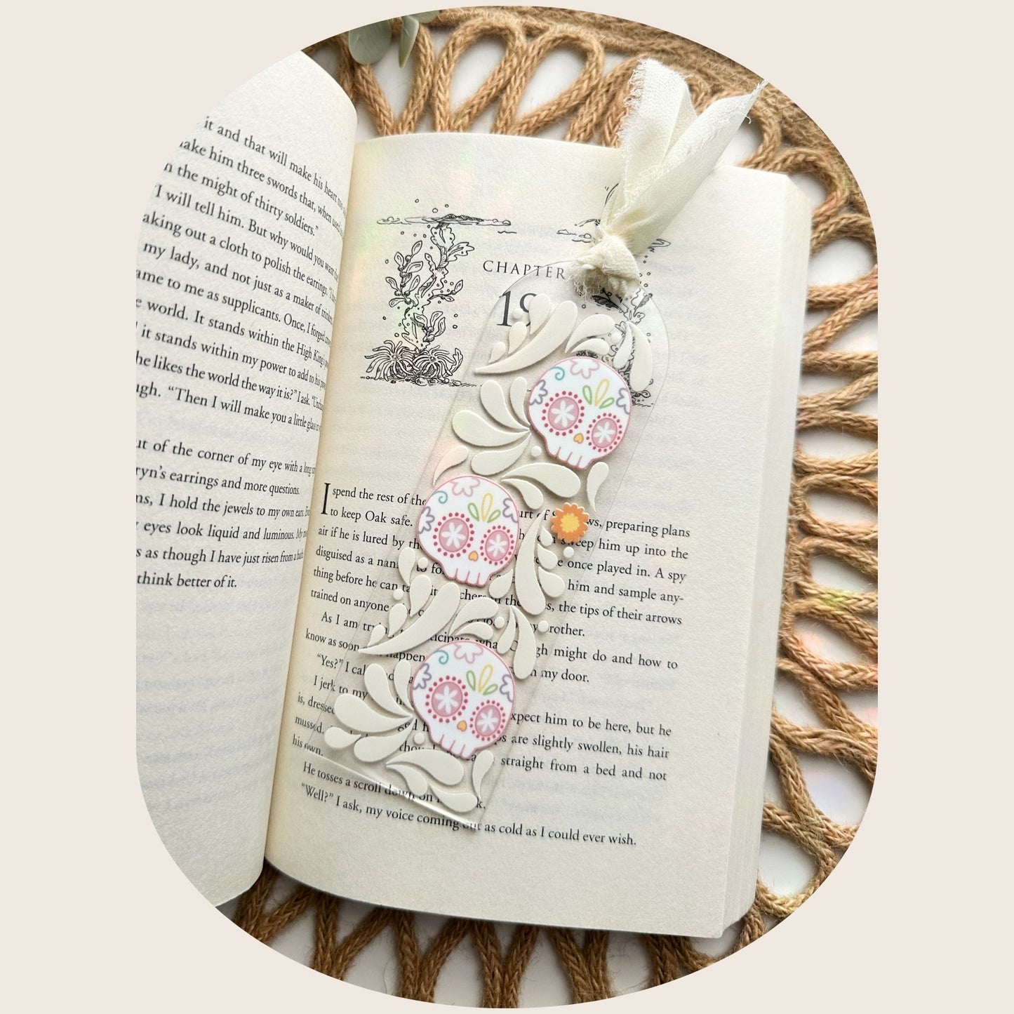 Sugar Skull Bookmark