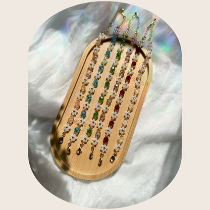 Pulsera de pétalos acogedores