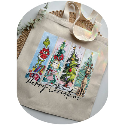 Merry Grinchmas Tote