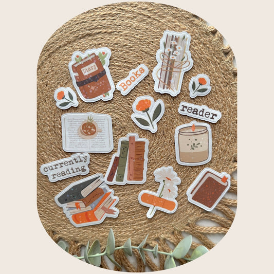 Book Lover Stickers