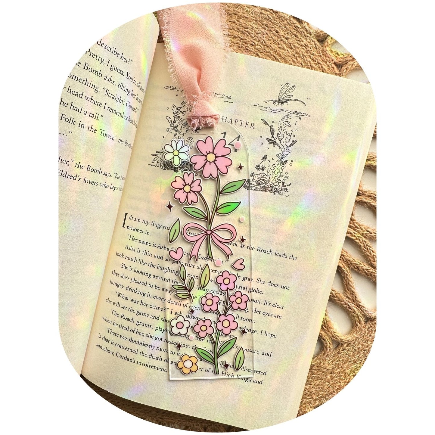Floral Bookmark