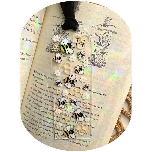Bees & Daisies Bookmark
