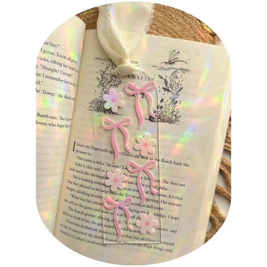 Coquette Daisies Bookmark