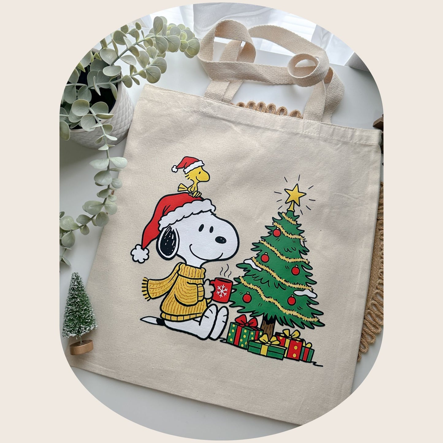Snoopy Christmas Tote