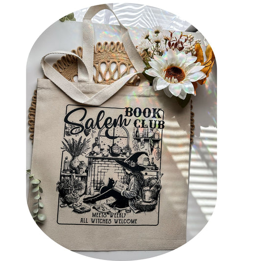 Salem Book Club Tote