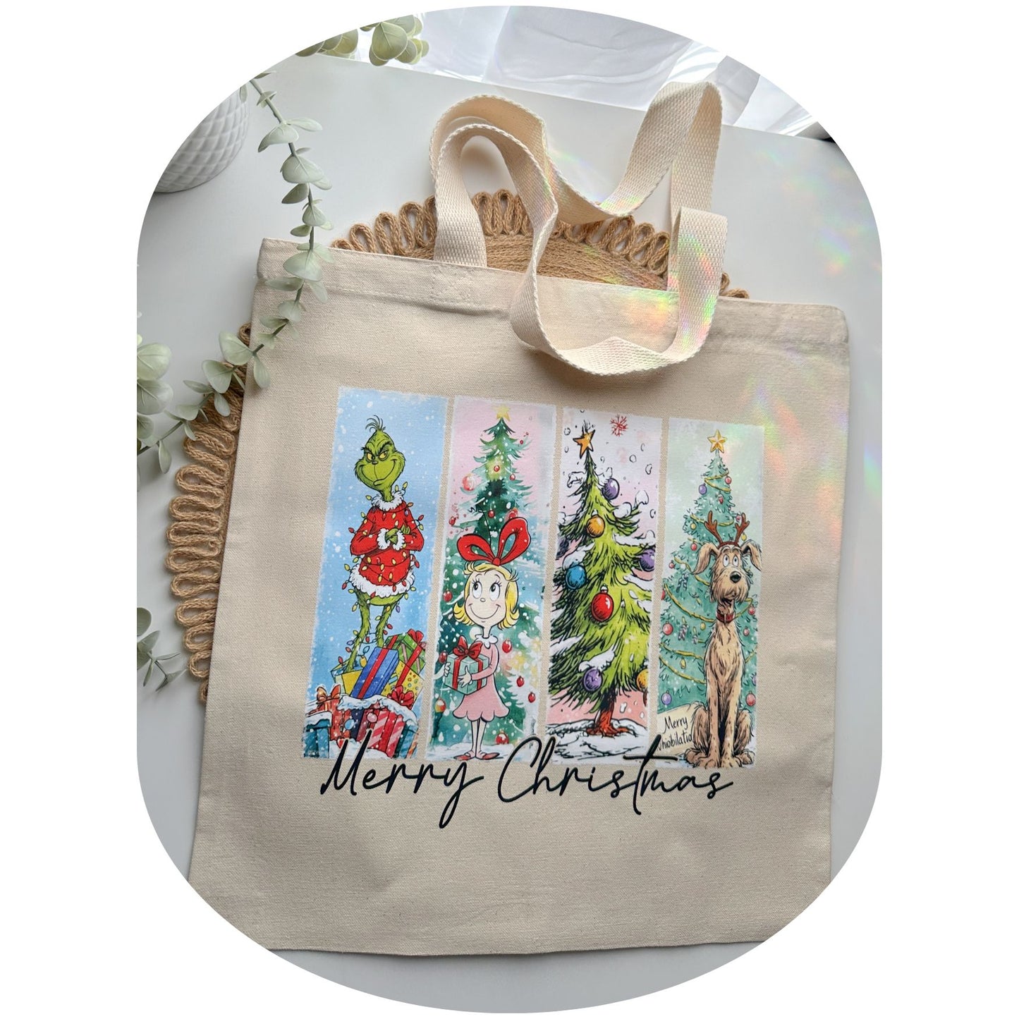Merry Grinchmas Tote