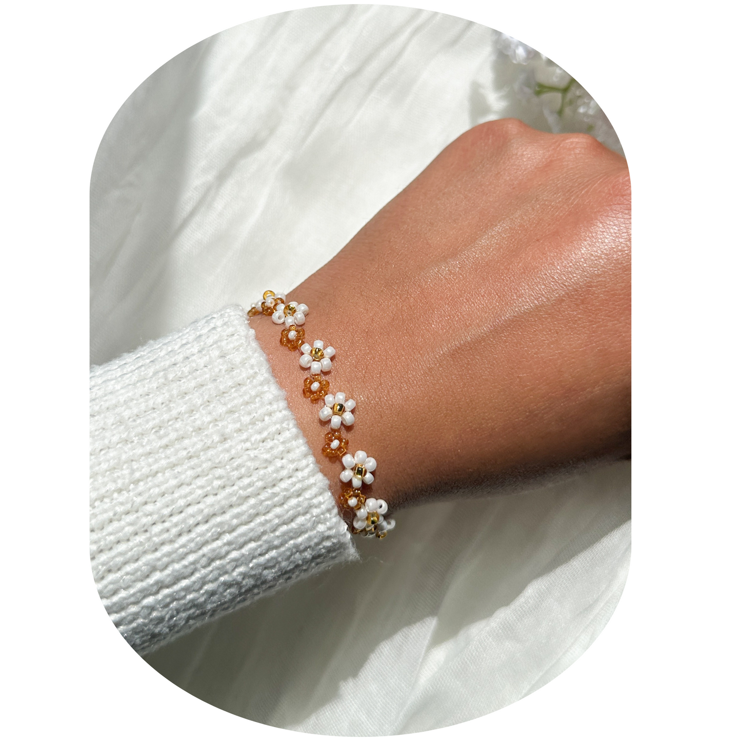 Harvest Daisies Bracelet