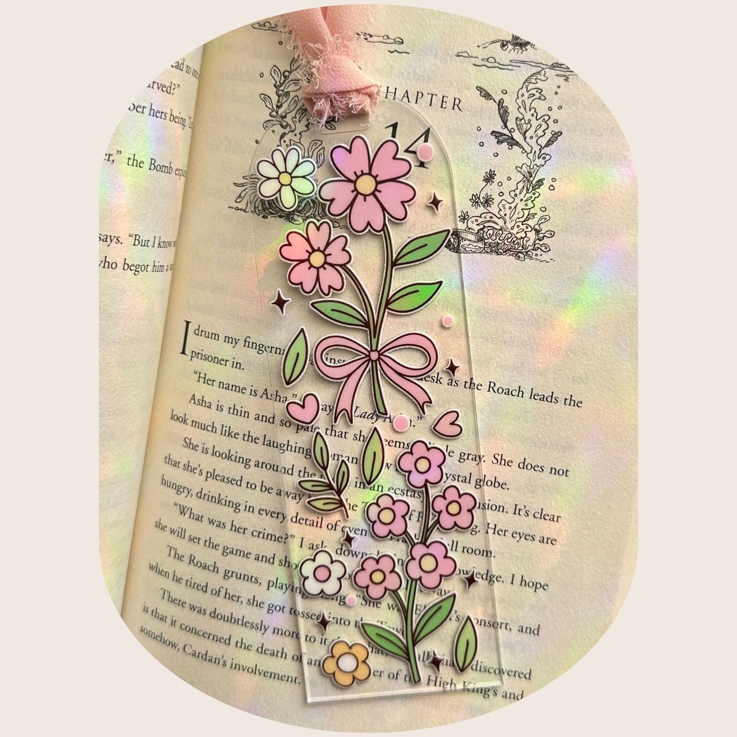 Floral Bookmark
