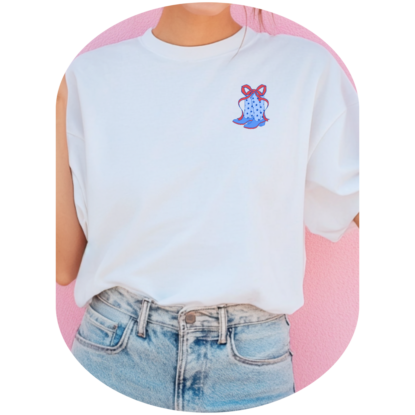 Youth Girls Patriotic Shirt