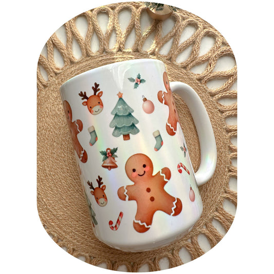 Gingerbread Christmas Mug
