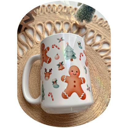 Gingerbread Christmas Mug