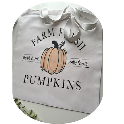 Farm Fresh Pumpkin Tote