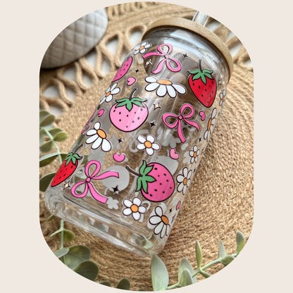 Taza de fresas Coquette