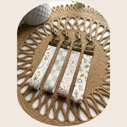 Canvas Wristlet