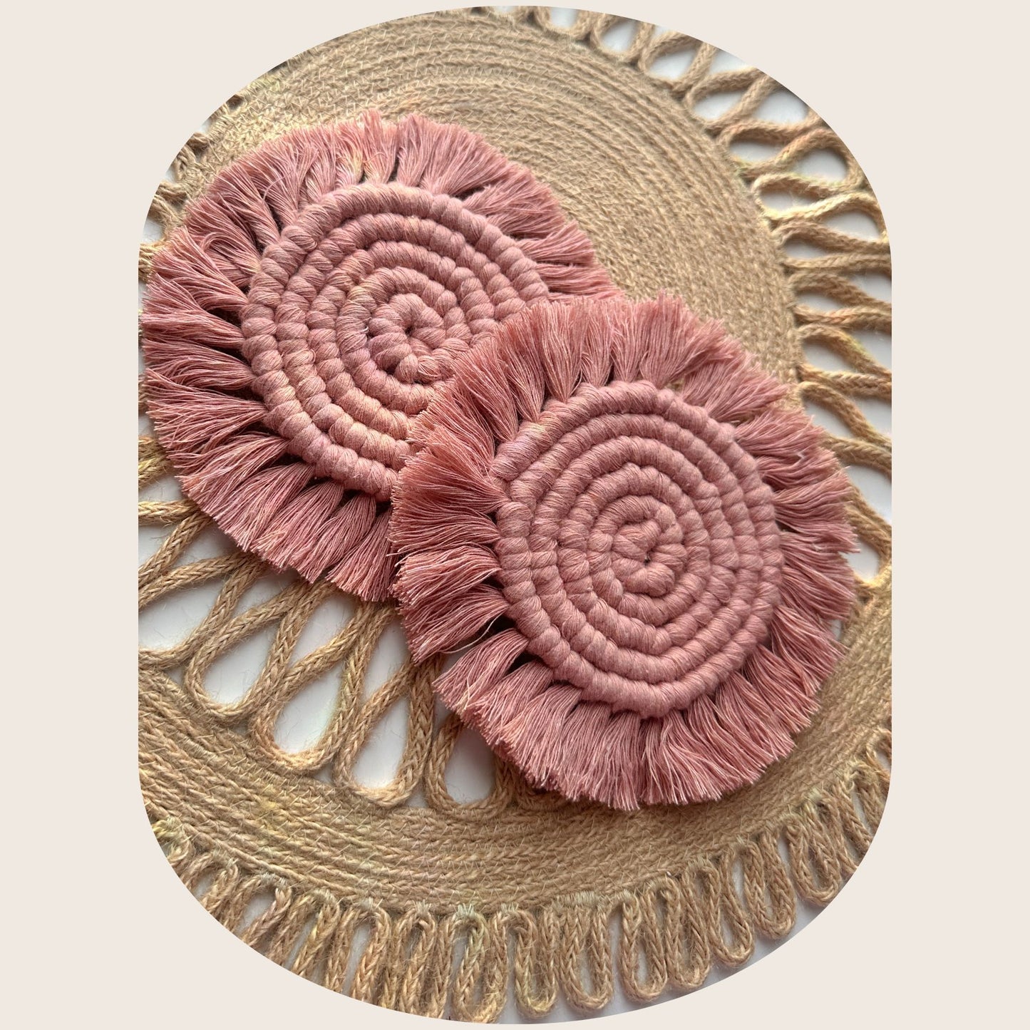 Macrame Coaster