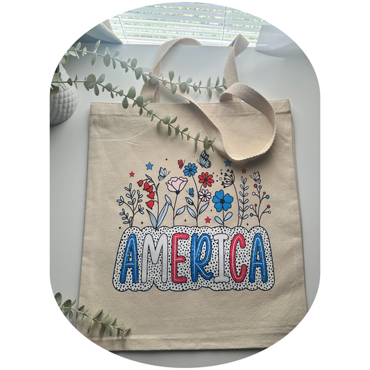 America in Bloom Tote