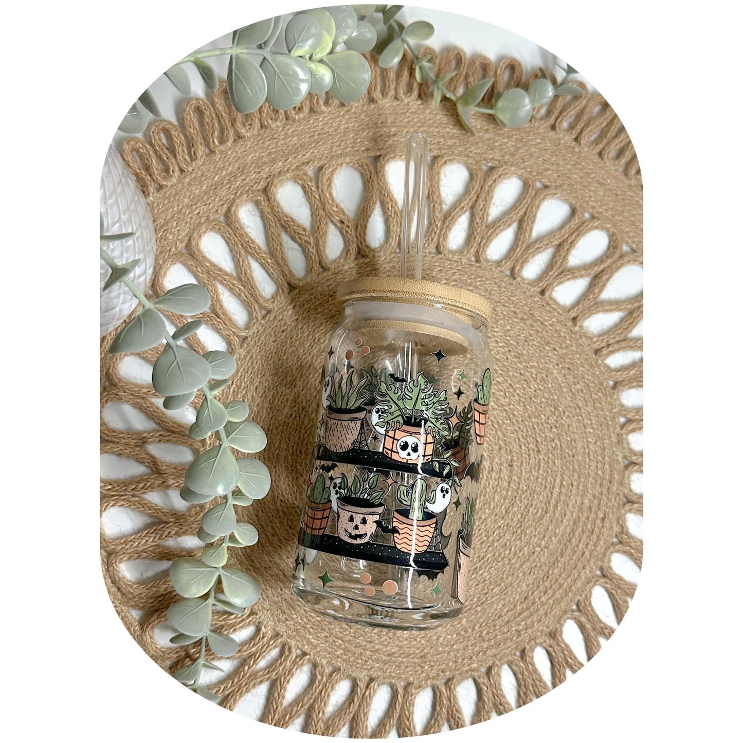 Spooky Plant Shelf Cup