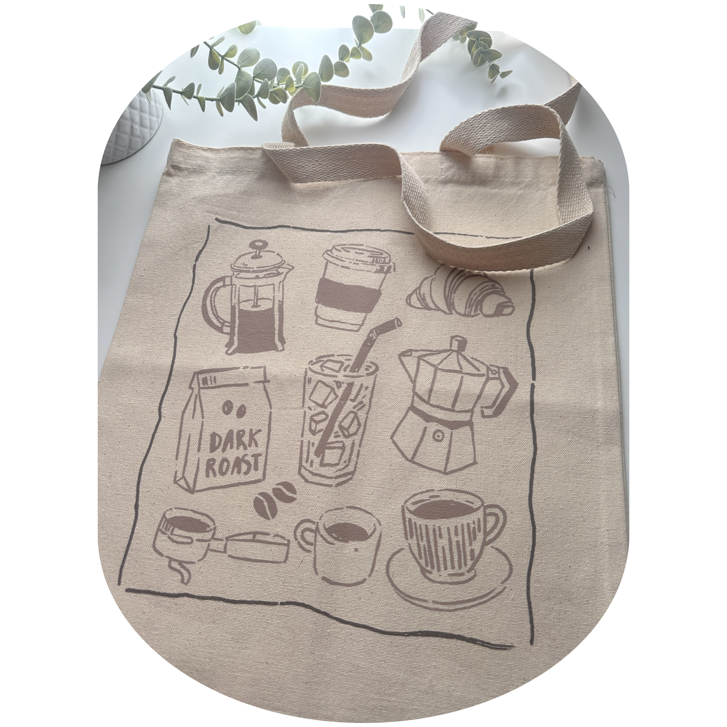 Coffee Doodles Tote